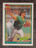 1991 Topps #250 Dennis Eckersley