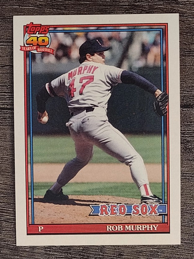 1991 Topps #542 Rob Murphy
