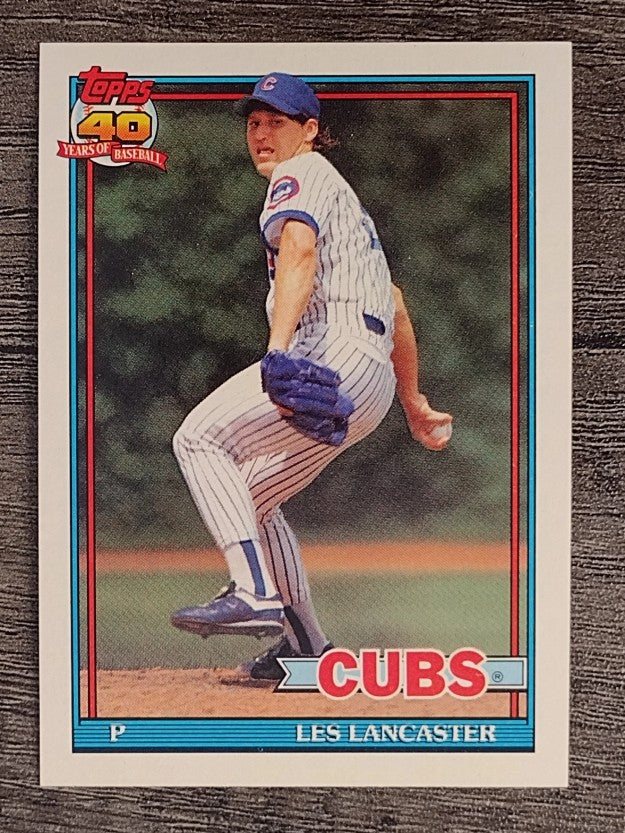 1991 Topps #86 Les Lancaster