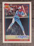 1991 Topps #558 Otis Nixon