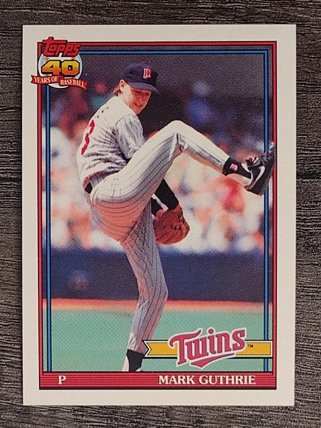 1991 Topps #698 Mark Guthrie