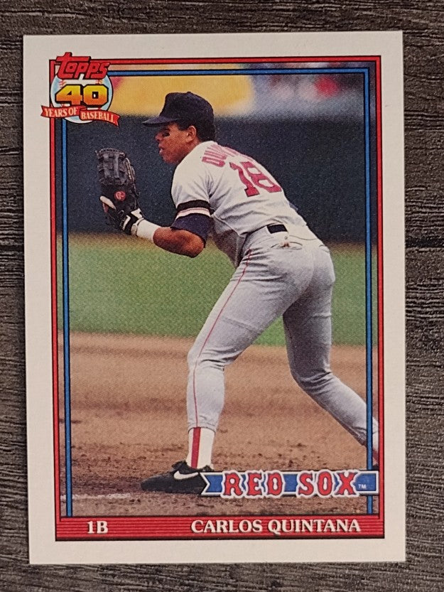 1991 Topps #206 Carlos Quintana