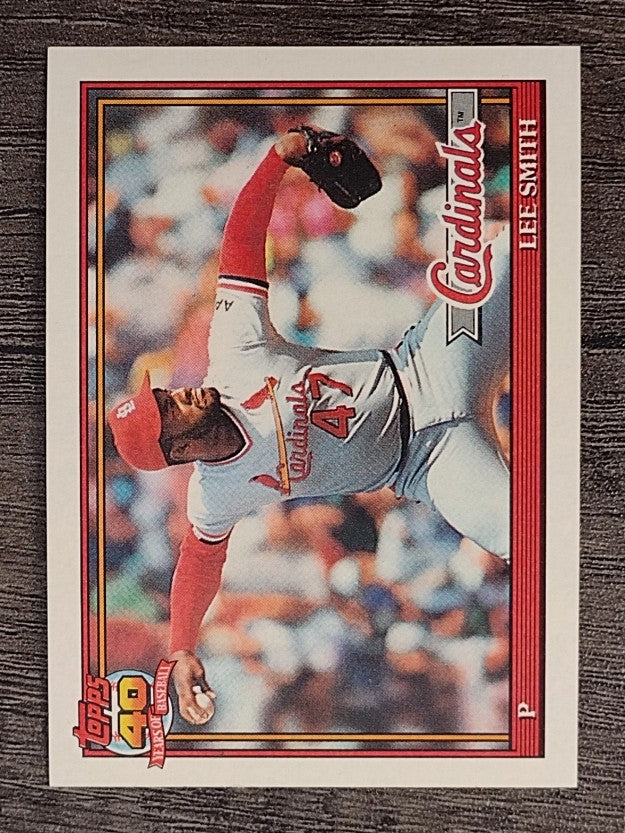 1991 Topps #660 Lee Smith