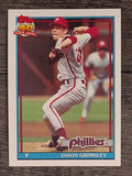 1991 Topps #173 Jason Grimsley