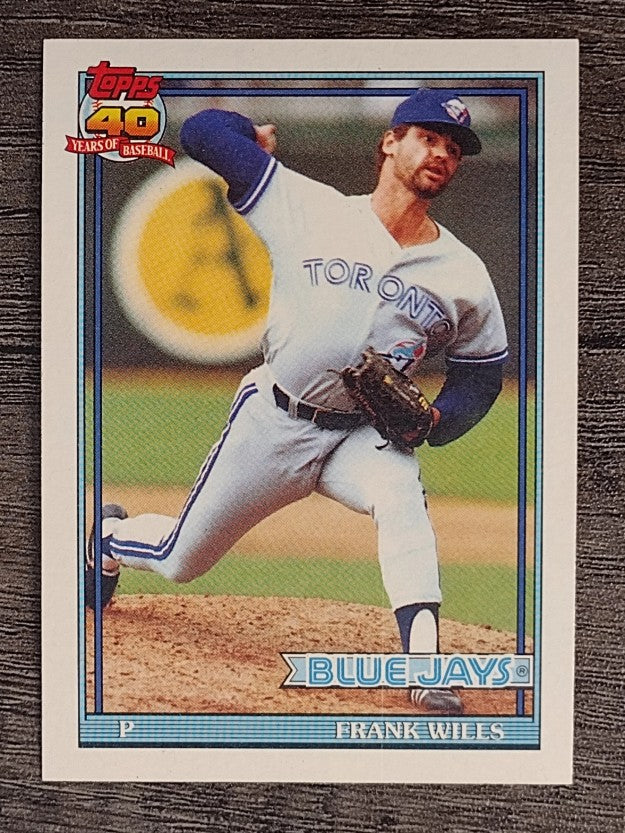 1991 Topps Micro #213 Frank Wills