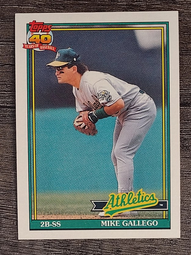 1991 Topps #686 Mike Gallego