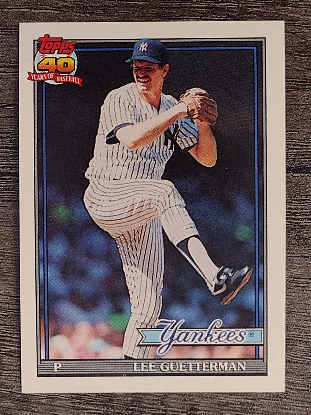 1991 Topps #62 Lee Guetterman