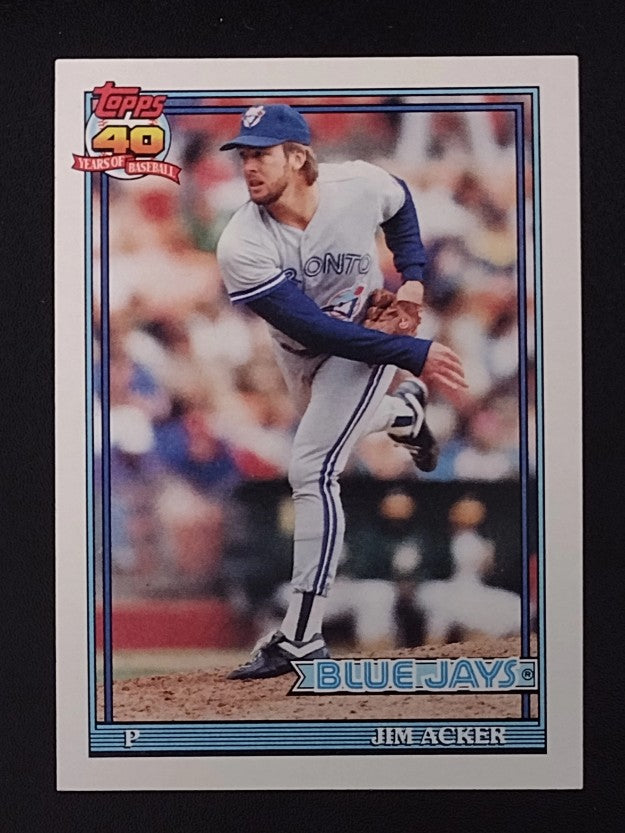 1991 Topps #71 Jim Acker