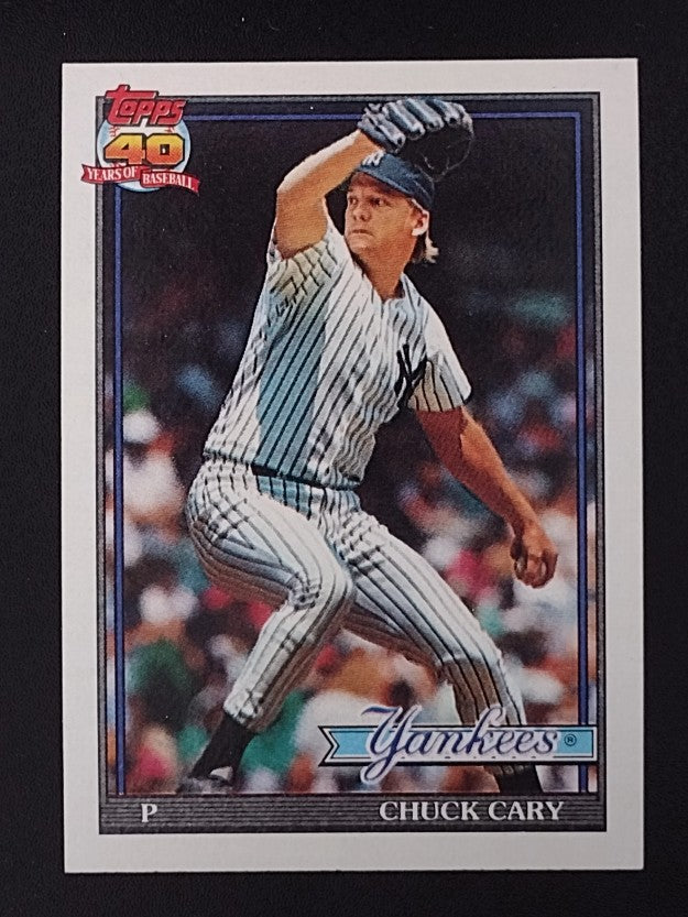 1991 Topps #359 Chuck Cary