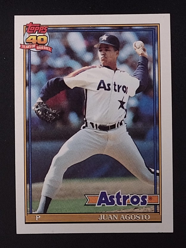 1991 Topps #703 Juan Agosto