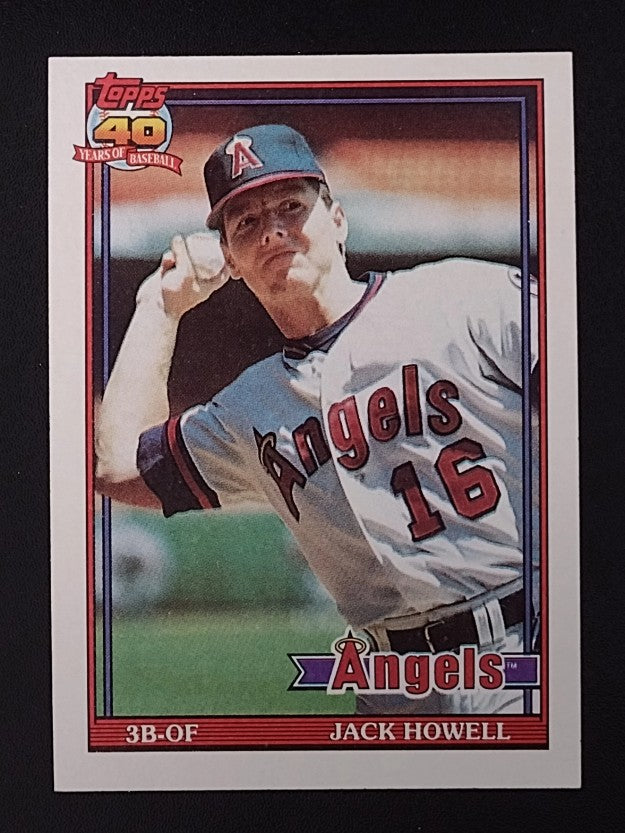 1991 Topps #57 Jack Howell