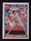 1991 Topps #390 Jose Canseco AS