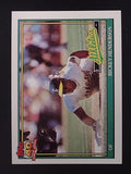 1991 Topps #670 Rickey Henderson