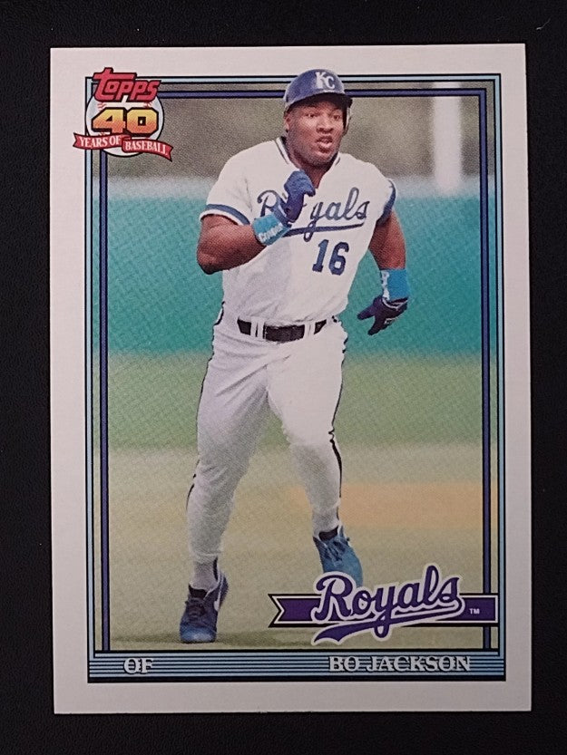 1991 Topps #600 Bo Jackson