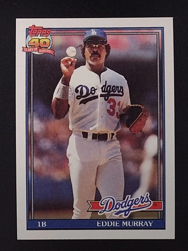 1991 Topps #590 Eddie Murray