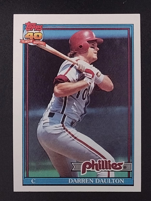 1991 Topps #89 Darren Daulton