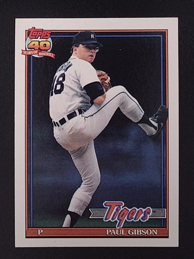 1991 Topps #431 Paul Gibson