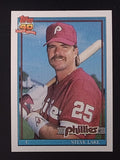 1991 Topps #661 Steve Lake