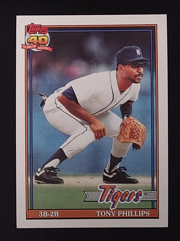 1991 Topps #583 Tony Phillips