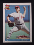 1991 Topps #571 Pat Combs