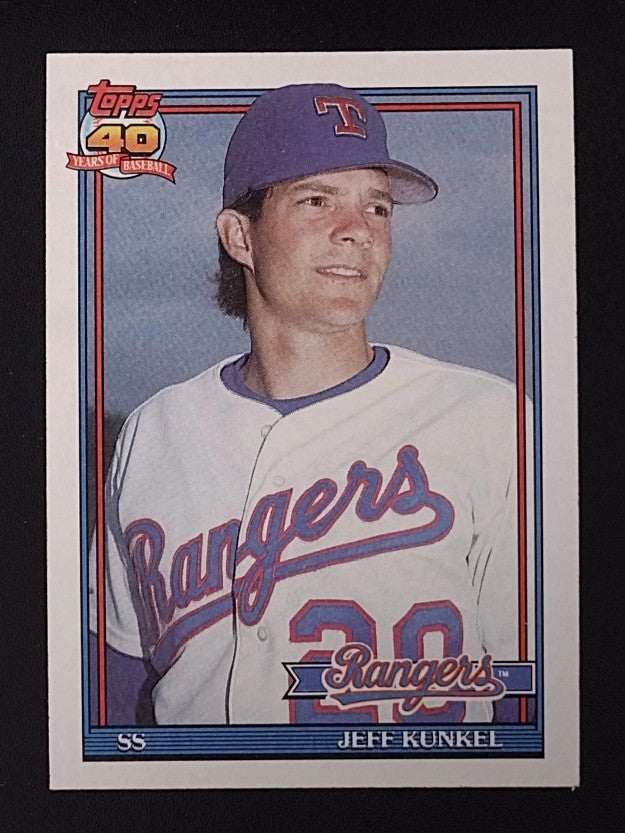 1991 Topps #562 Jeff Kunkel