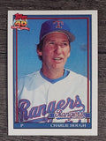 1991 Topps #495 Charlie Hough