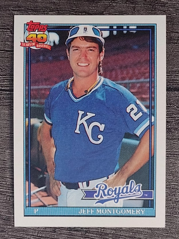 1991 Topps #371 Jeff Montgomery