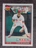 1991 Topps #334 Todd Benzinger