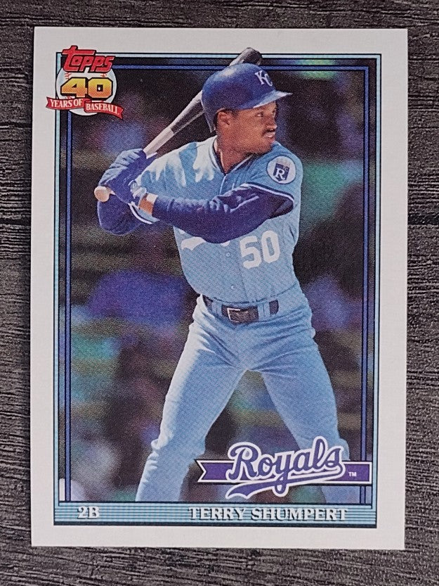1991 Topps #322 Terry Shumpert
