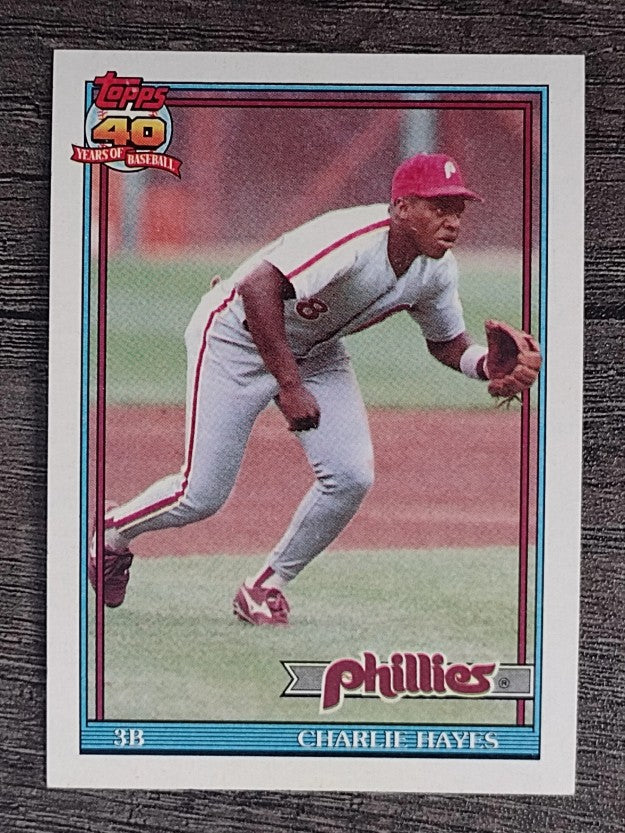 1991 Topps #312 Charlie Hayes