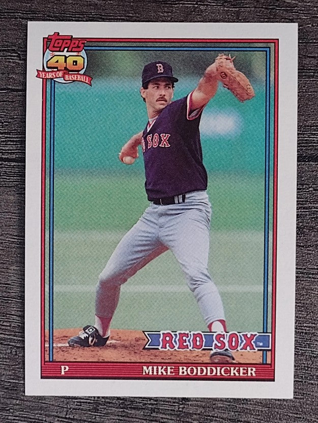 1991 Topps #303 Mike Boddicker
