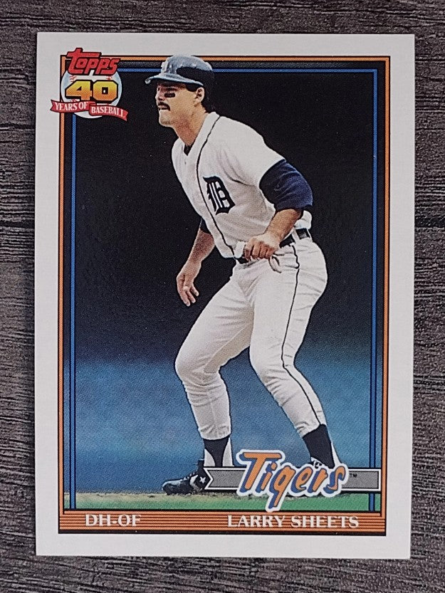 1991 Topps #281 Larry Sheets