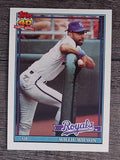 1991 Topps #208 Willie Wilson