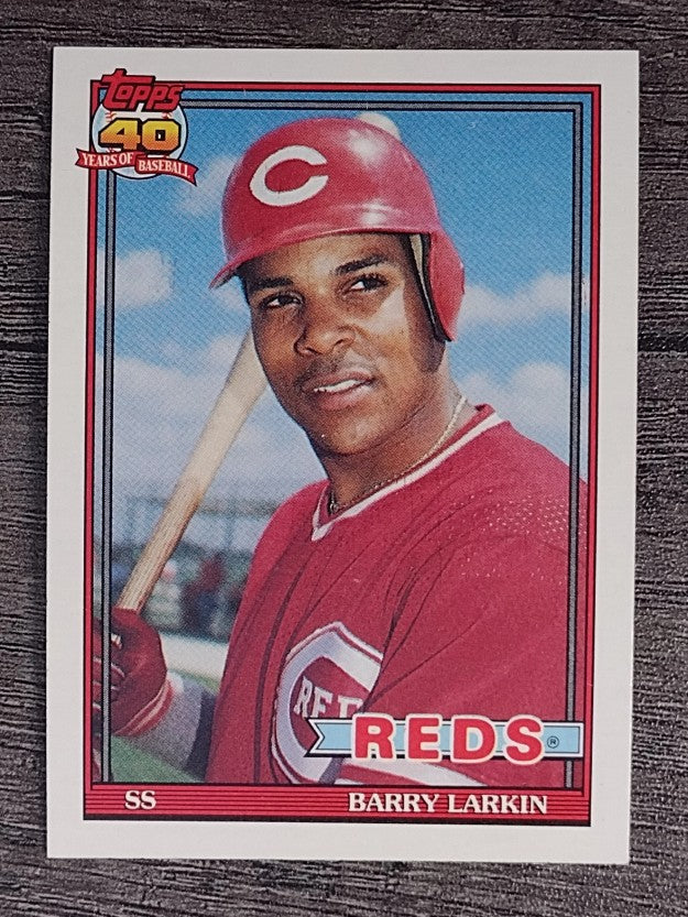 1991 Topps #730 Barry Larkin