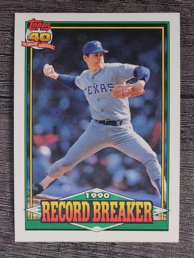 1991 Topps #6 Nolan Ryan RB