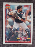 1991 Topps #72 Junior Ortiz