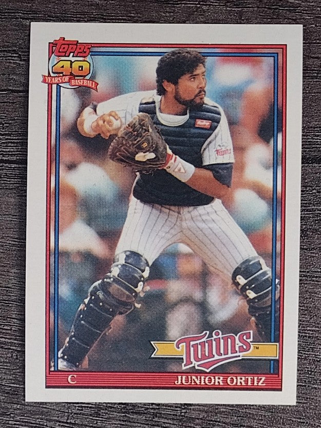 1991 Topps #72 Junior Ortiz