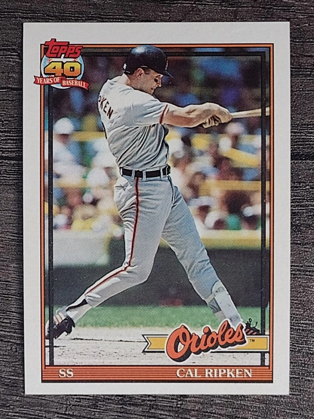 1991 Topps #150 Cal Ripken