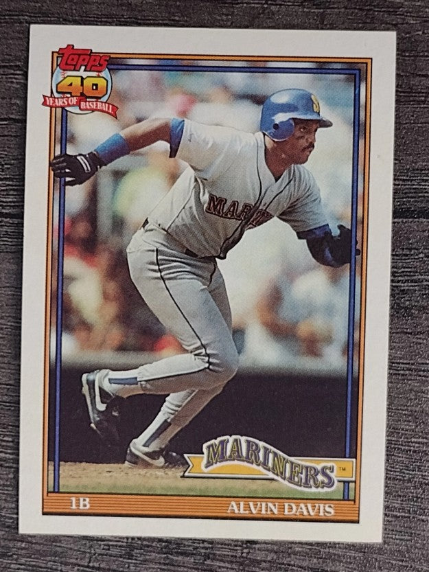 1991 Topps #515 Alvin Davis