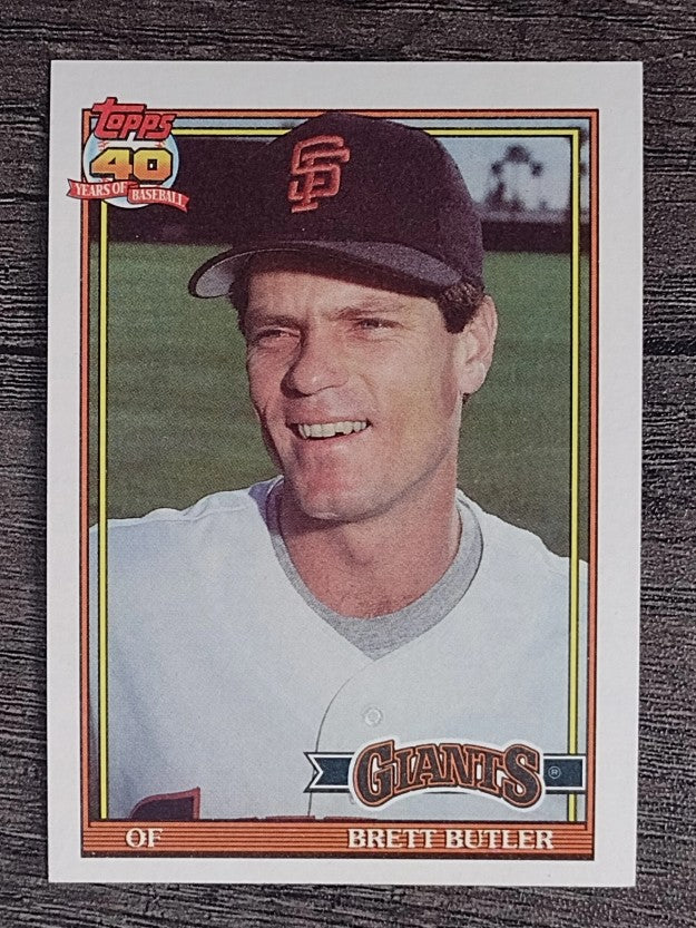 1991 Topps #325 Brett Butler