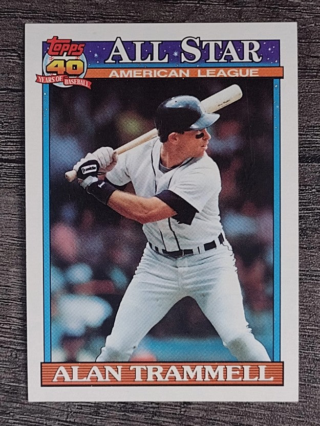 1991 Topps #389 Alan Trammell AS