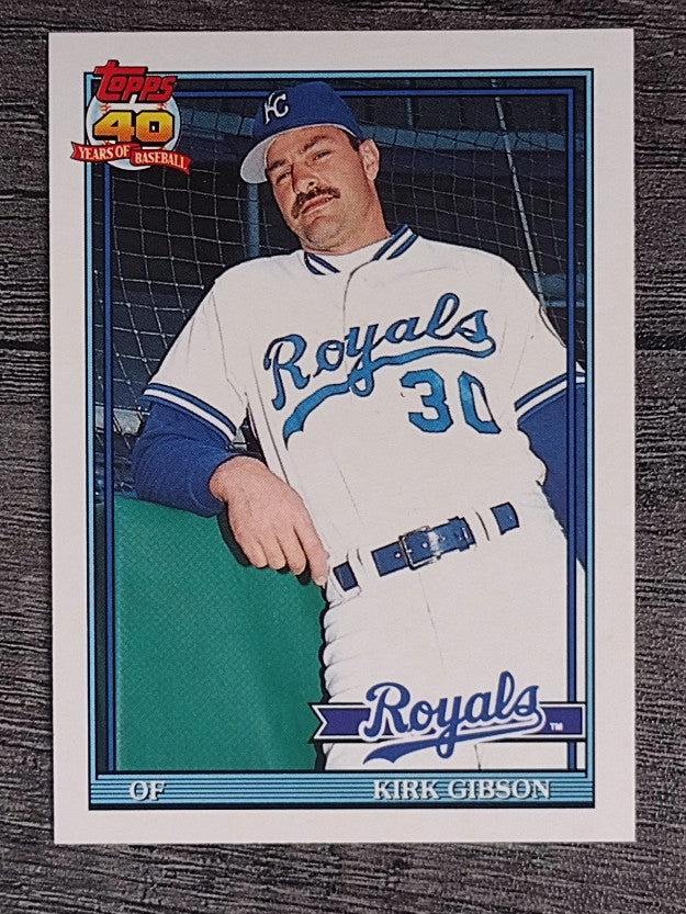 1991 Topps Traded #46T Kirk Gibson