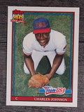 1991 Topps Traded #61T Charles Johnson USA RC