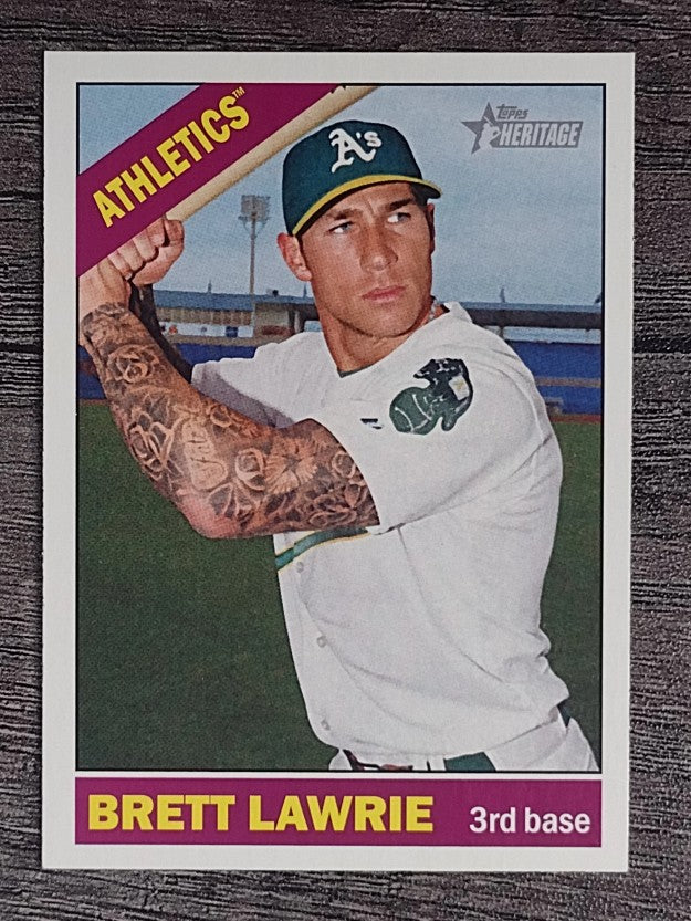 2015 Topps Heritage #63 Brett Lawrie