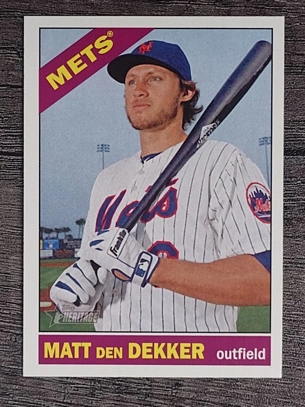 2015 Topps Heritage #423 Matt den Dekker
