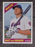 2015 Topps Heritage #423 Matt den Dekker