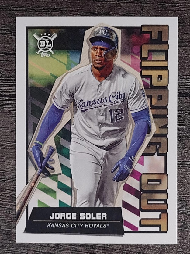 2020 Topps Big League Flipping Out #FO7 Jorge Soler