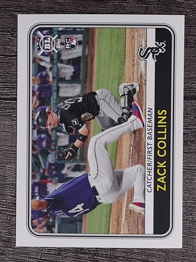 2020 Topps Big League #34 Zack Collins RC