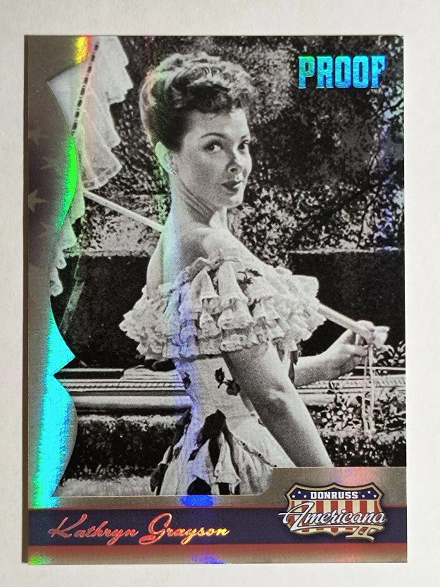 2008 Americana II Gold Proofs Retail #159 Kathryn Grayson