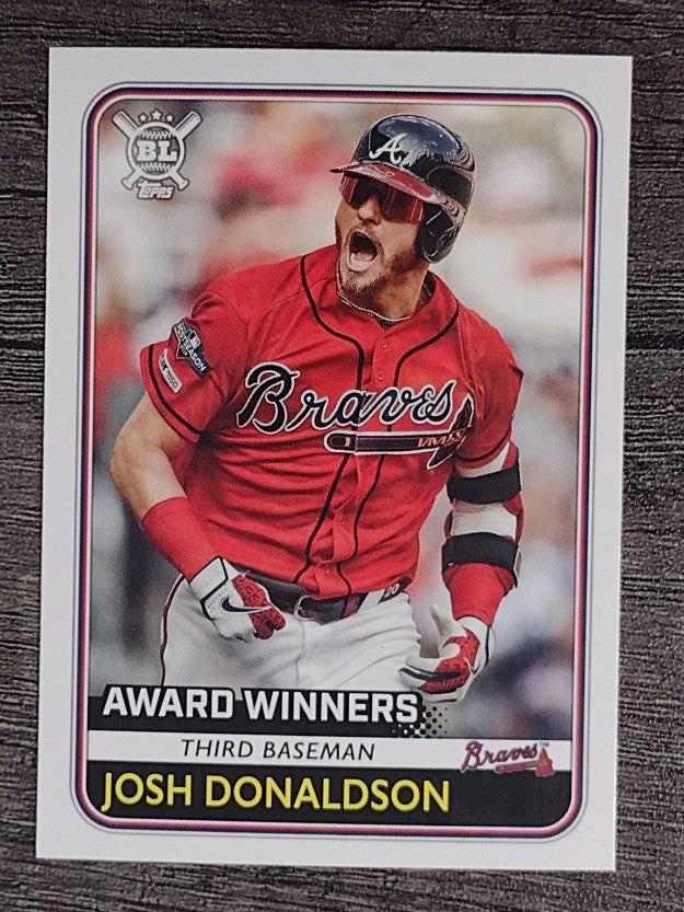 2020 Topps Big League #277 Josh Donaldson AW